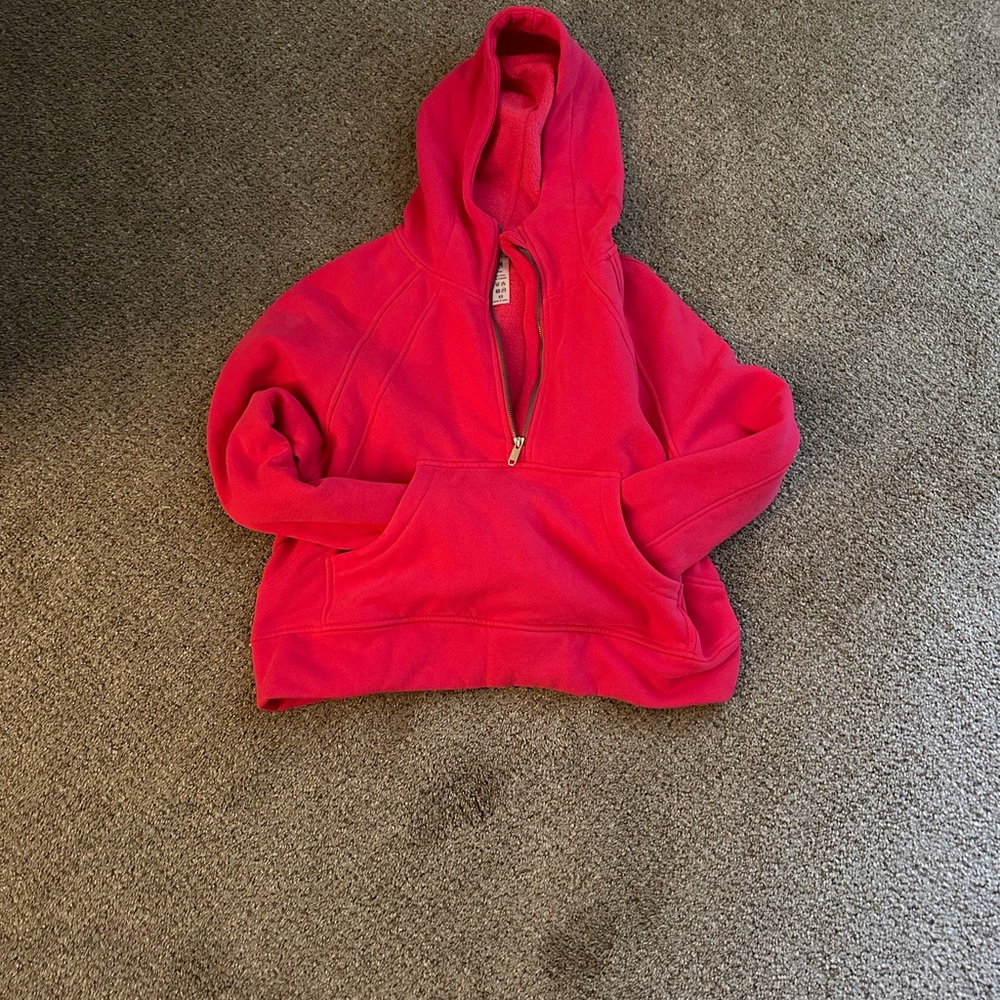 Lulu scuba half zip inspired hoodie